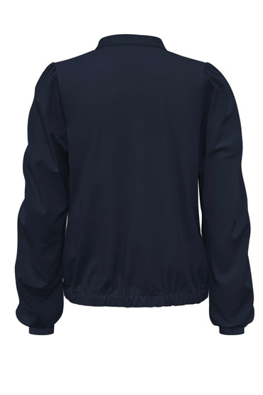 Jacket Triple Nine with gold rib on the sleeves and smoked JA92404 Navy