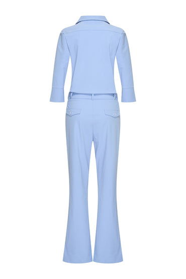 Mi Piace Jumpsuit Slaight Heavy Lavender Blue MP202154A