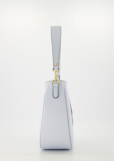 Leren tas Hannah blauw