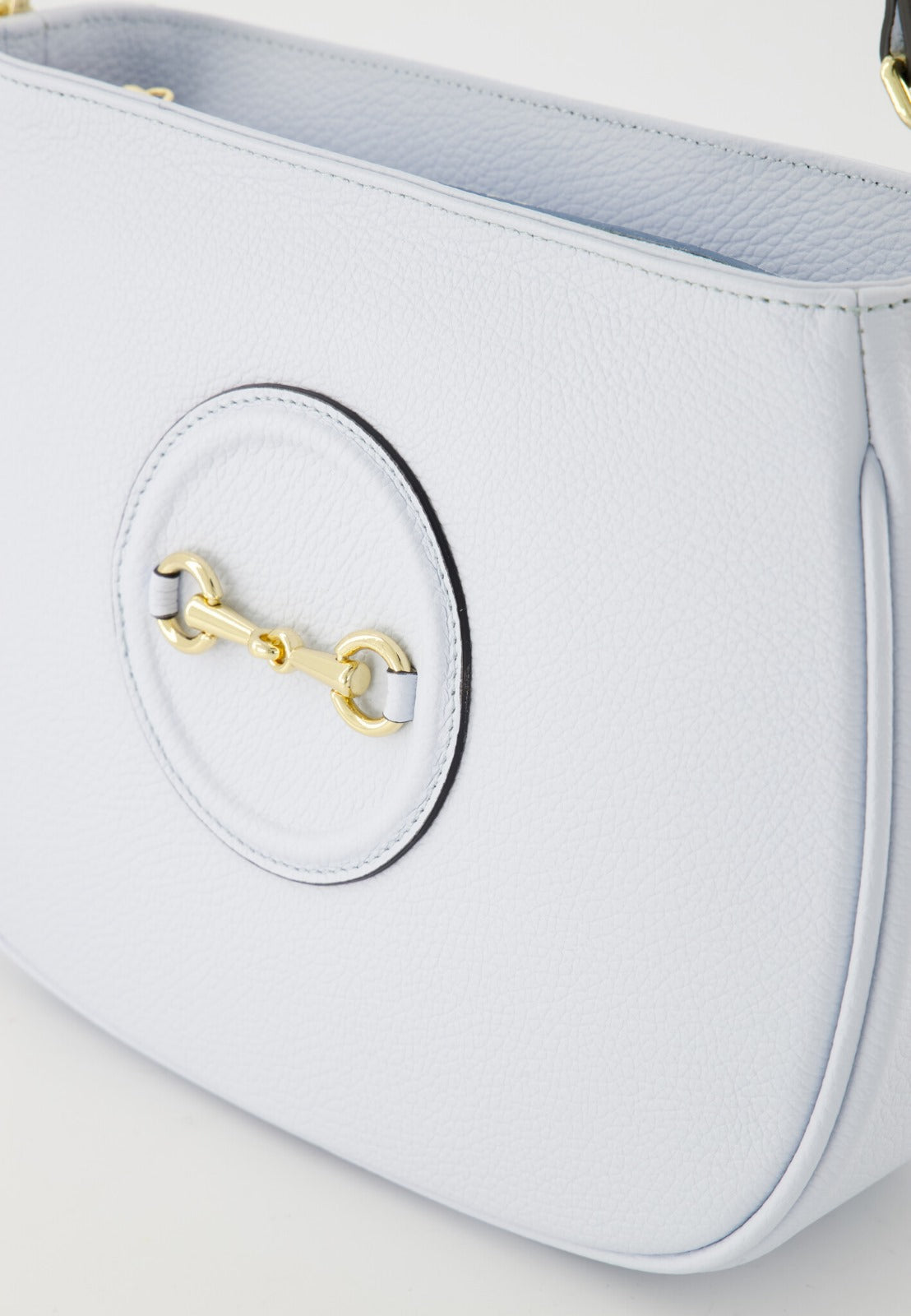 Leren tas Hannah blauw