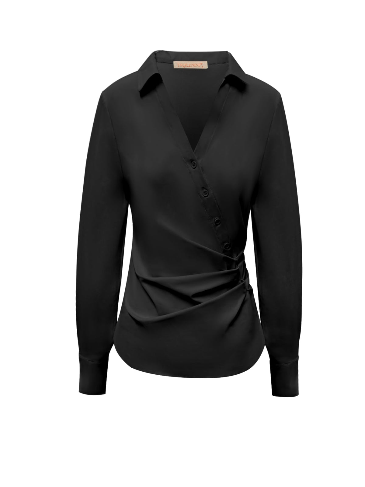 Triple Nine TP6960 travel blouse crossbody zwart