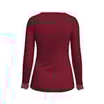 Triple Nine Top TR9003 Cashmere with lace V-Neck Burgundy
