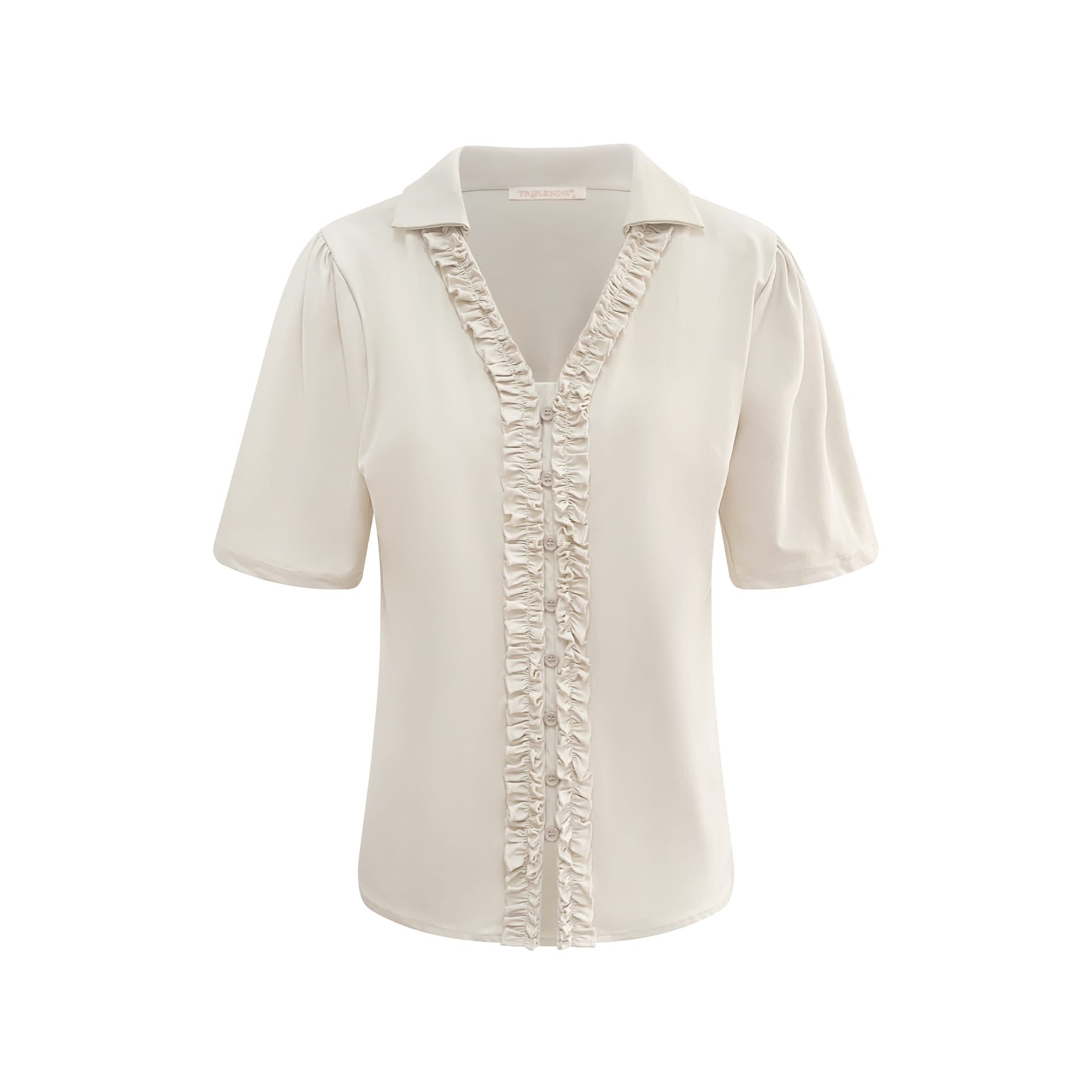 Triple Nine Blouse rouches in voorzijde BLS5931 Kit