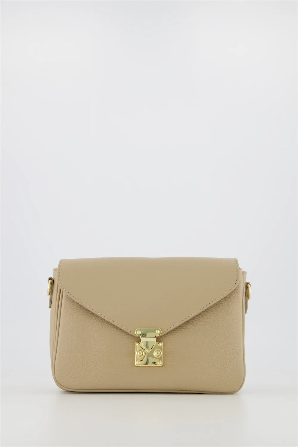 Esther - Crossbody tas - Taupe - D05 - Goudkleurig
