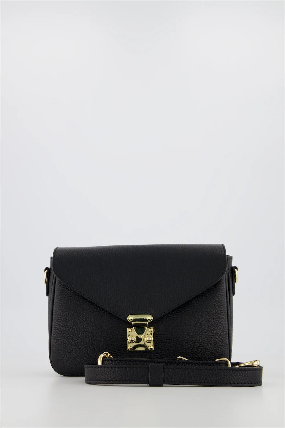 Esther - Crossbody tas - Zwart - D28 - Goudkleurig
