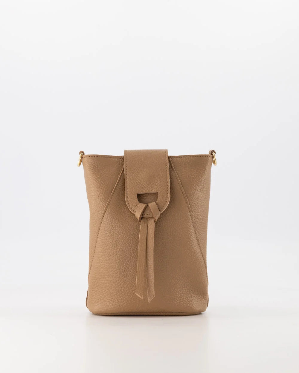 Kendra - Handtas - Cros Body Camel D85 - Goudkleurig