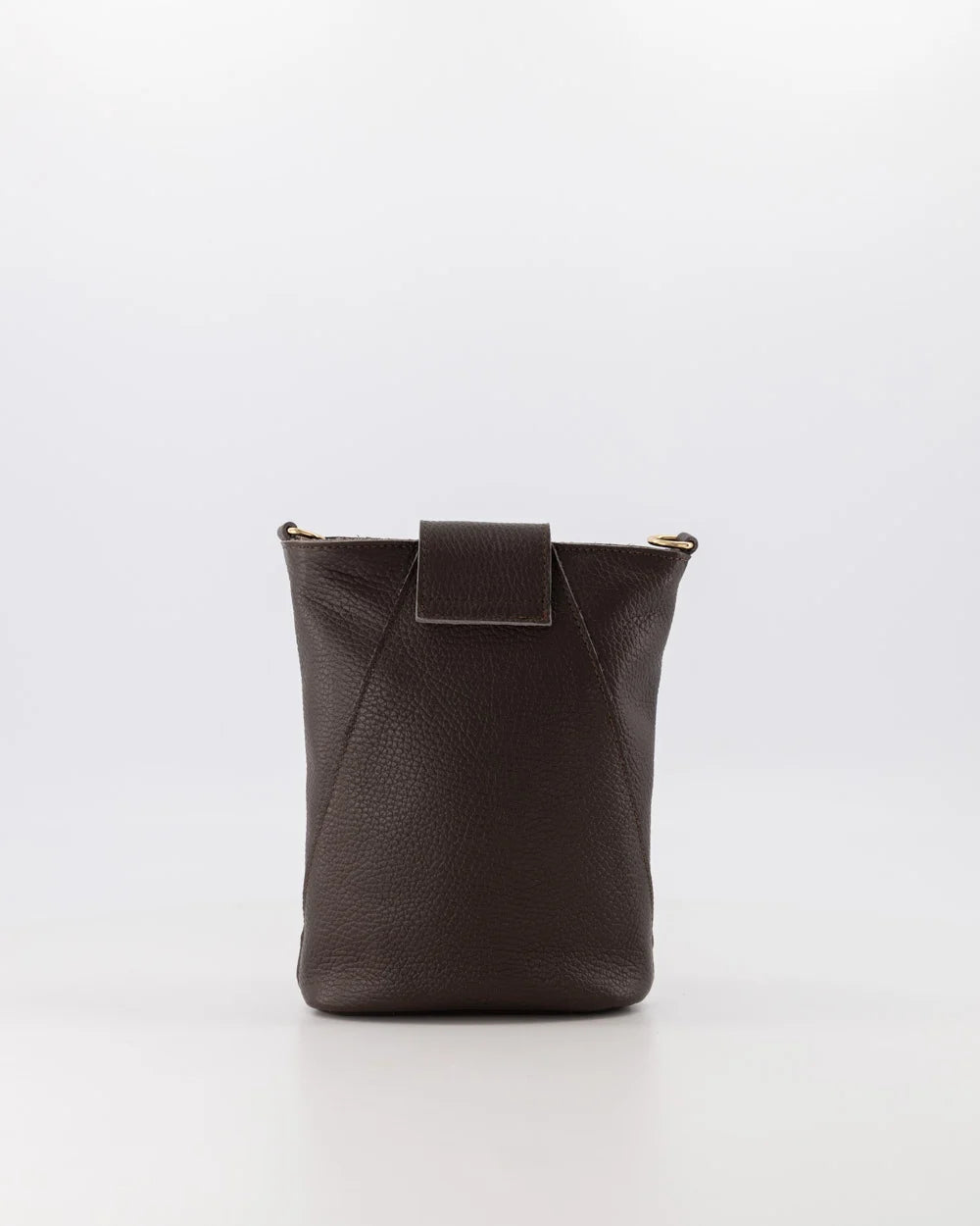 Kendra - Handtas - Cros Body Donkerbruin - T1106 - Goudkleurig