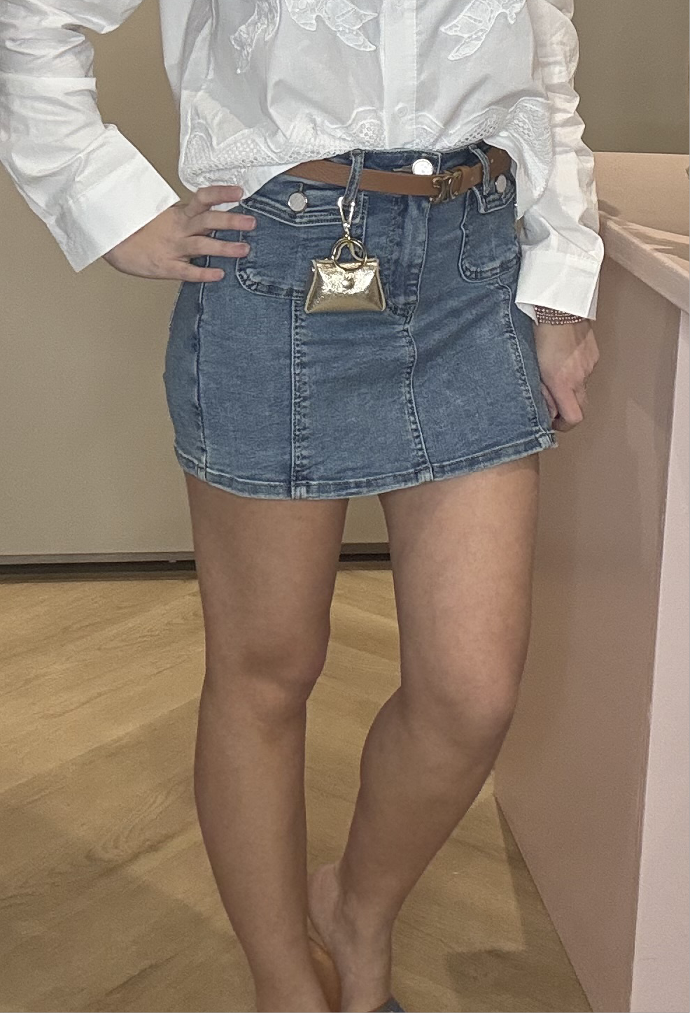 Broek-Rokje Denim