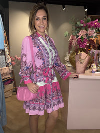 Jurk Paisley Dream Pink