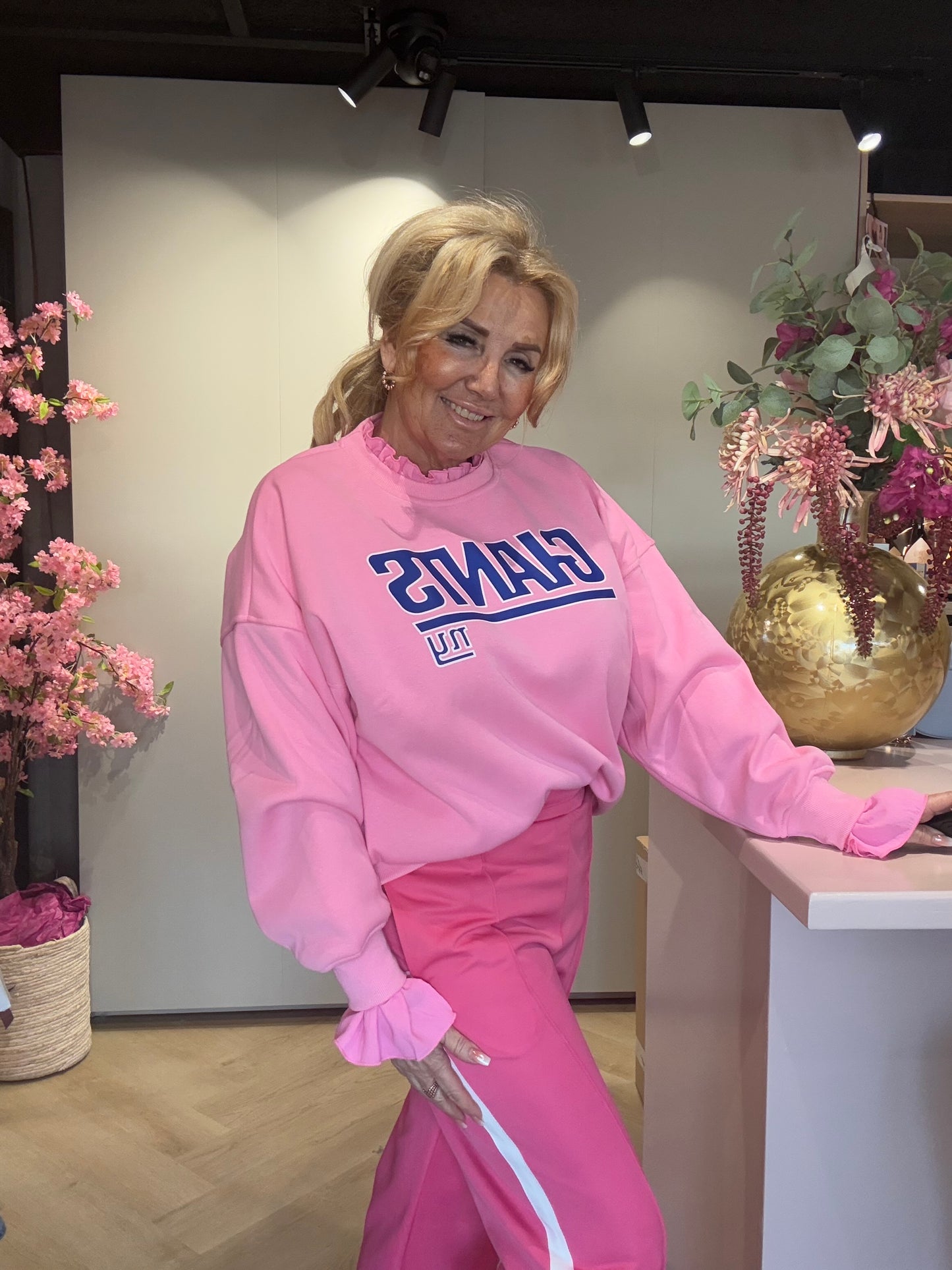 Sweater Giants Roze