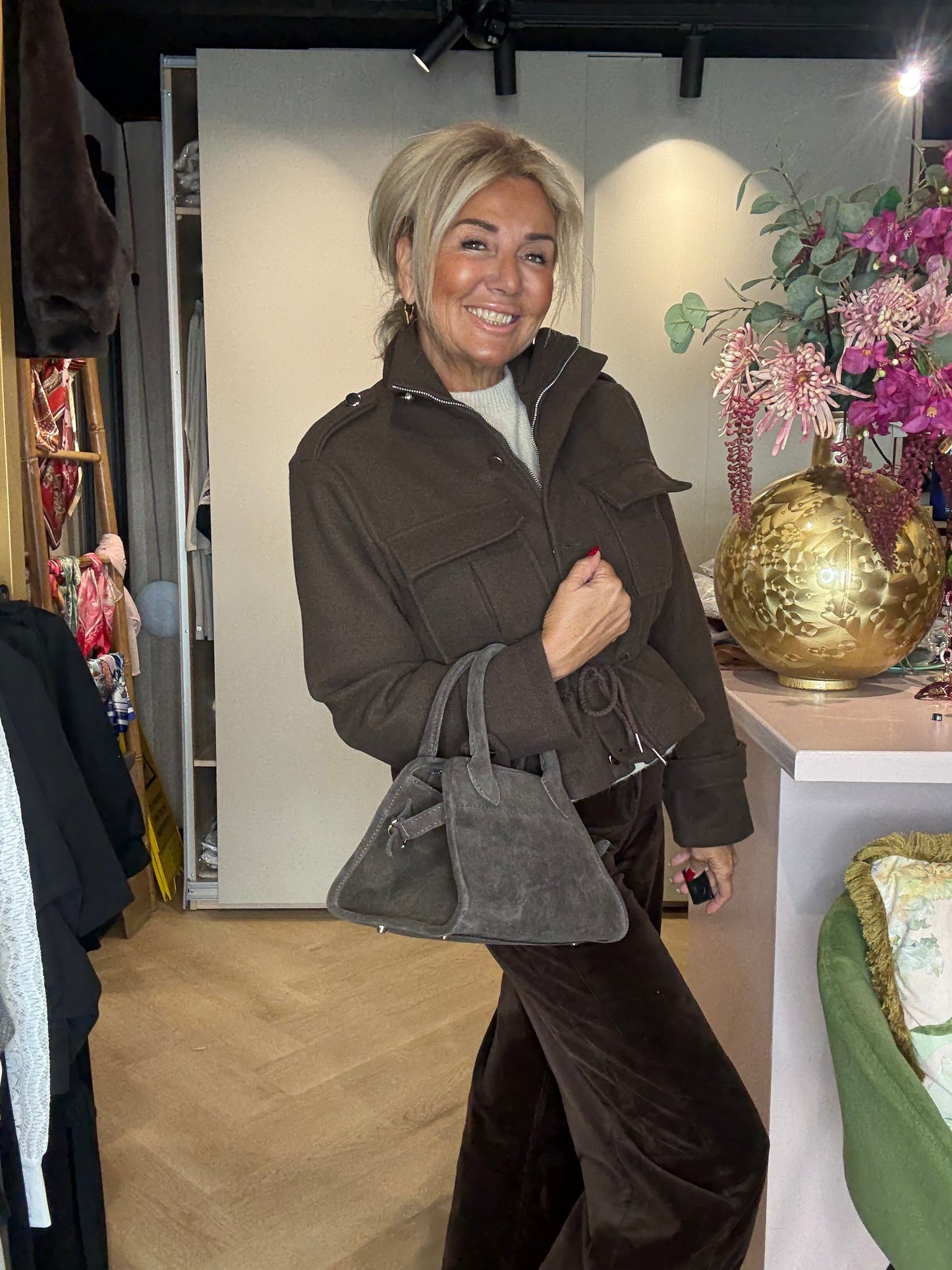 Jasje Kort Model Donker bruin