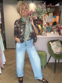 Bluse Army Look