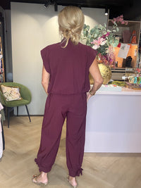 2-piece Safari Burgundy set