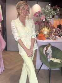 Blazer Kant Butter  Yellow