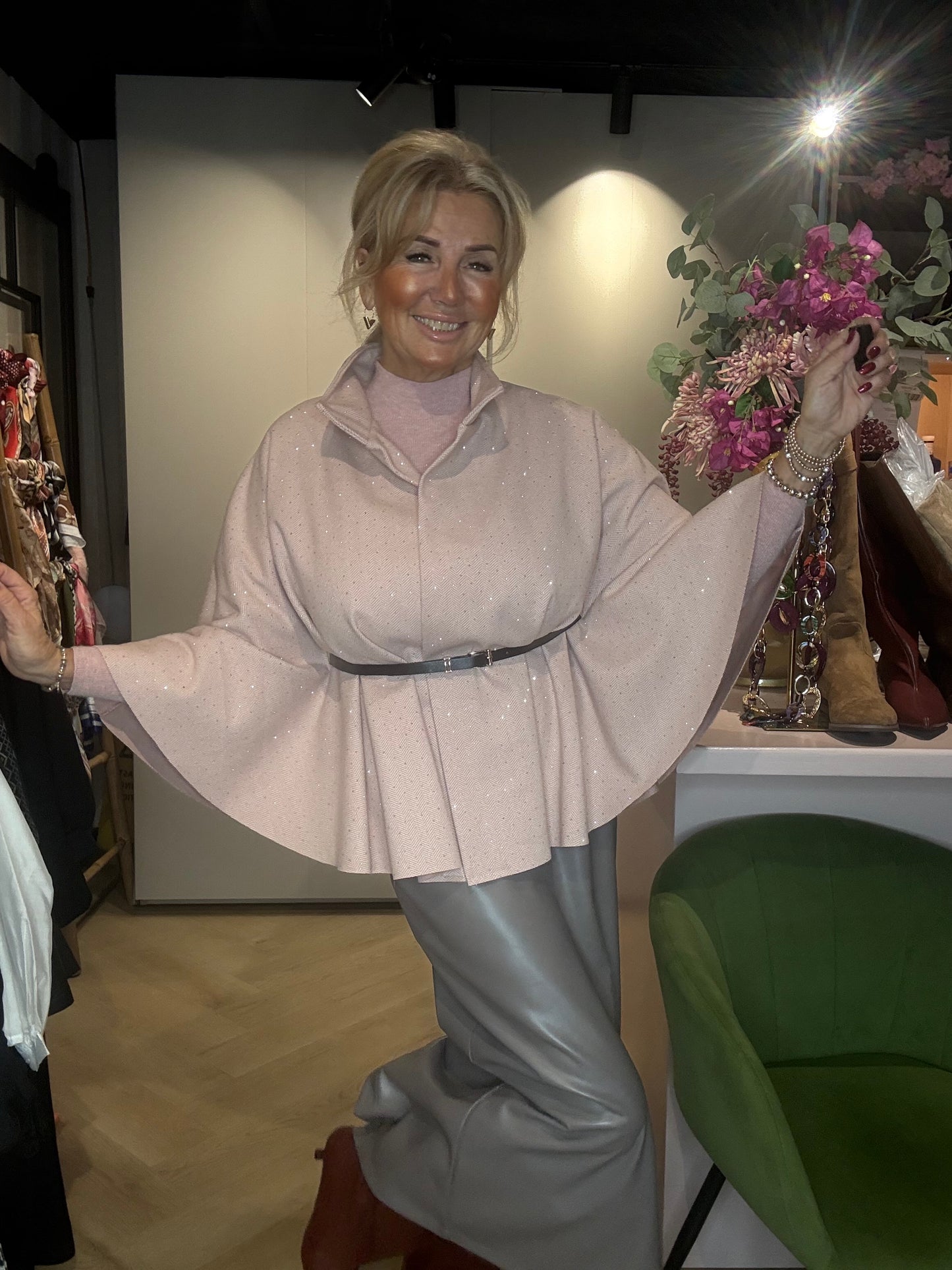 Cape Poederrose Kleine Shimmer