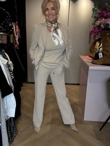 Mi Piace Blazer Bonded Latte MP202646