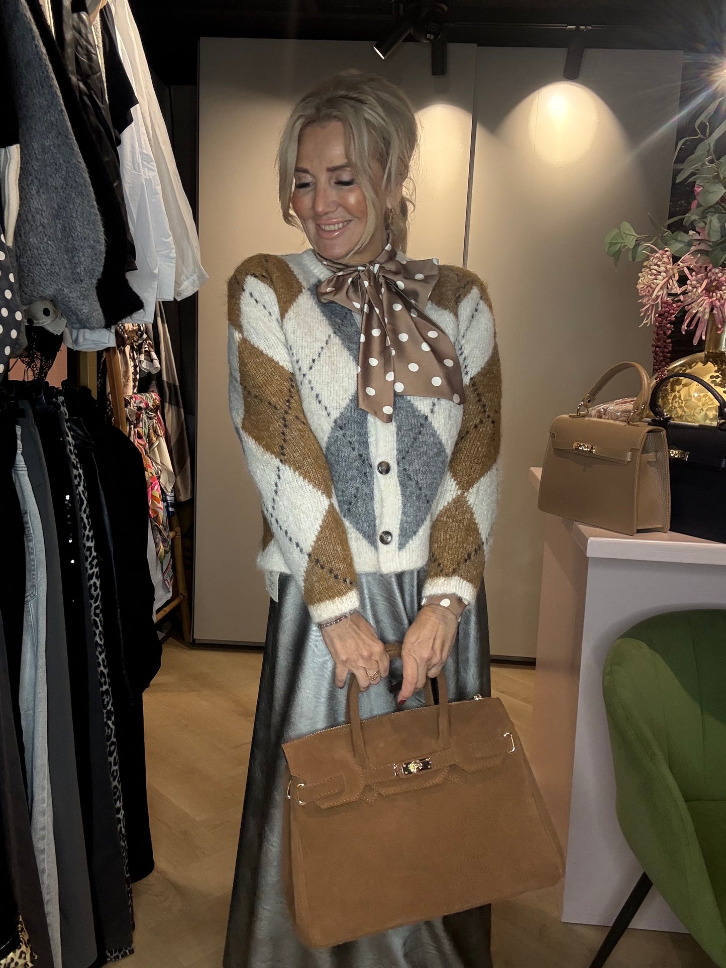 Vest Wiebertje Camel