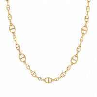 Ketting goud  schakel look a like cucci