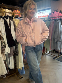 Jakke Poederrose NY BOMBER