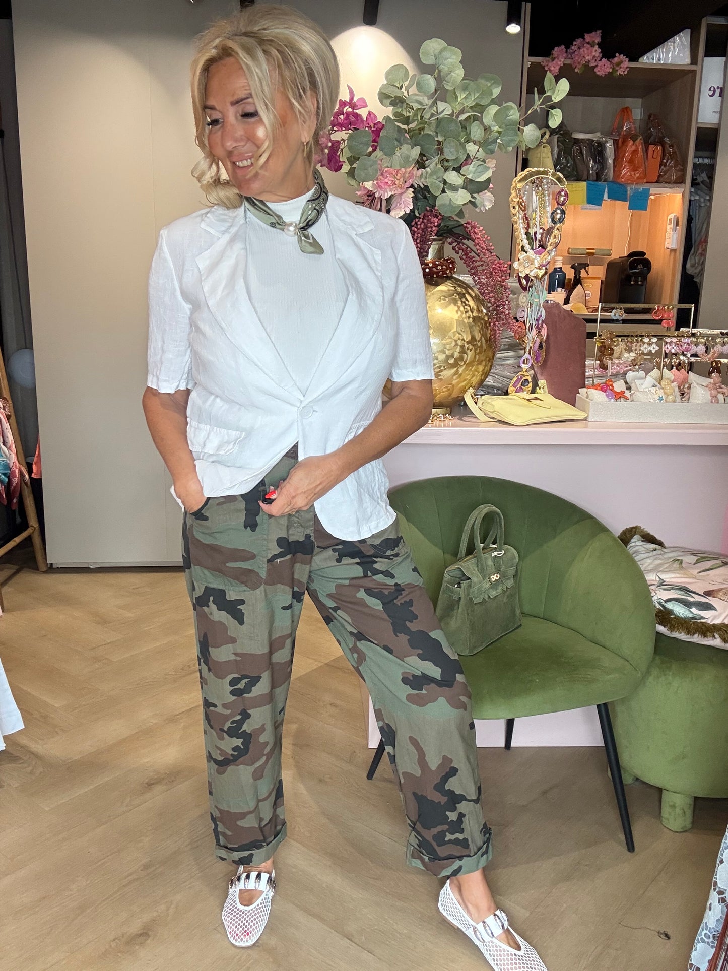 Broek Camouflage Groen
