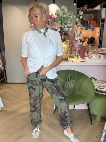 Hose Camouflage Grün
