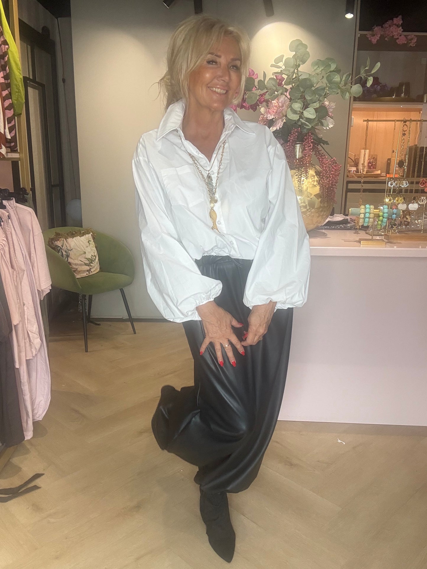 Pusero, jossa Jill Ballon -kuviointi