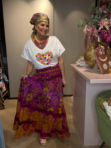 Rok Boho Paars