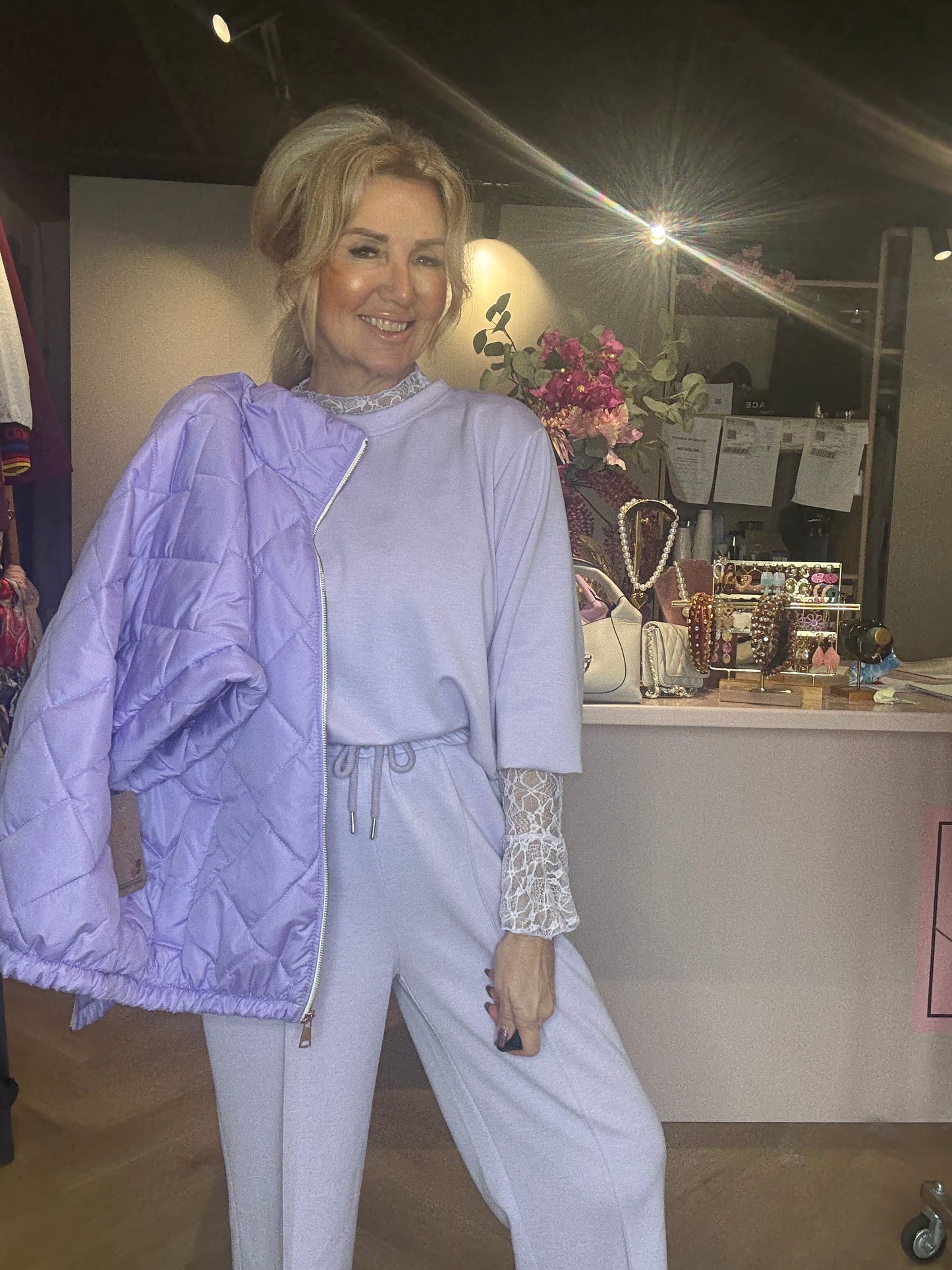 2 Delig Comfy pak lila