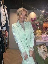 2 Delig Comfy Pak Mint Groen Stripe