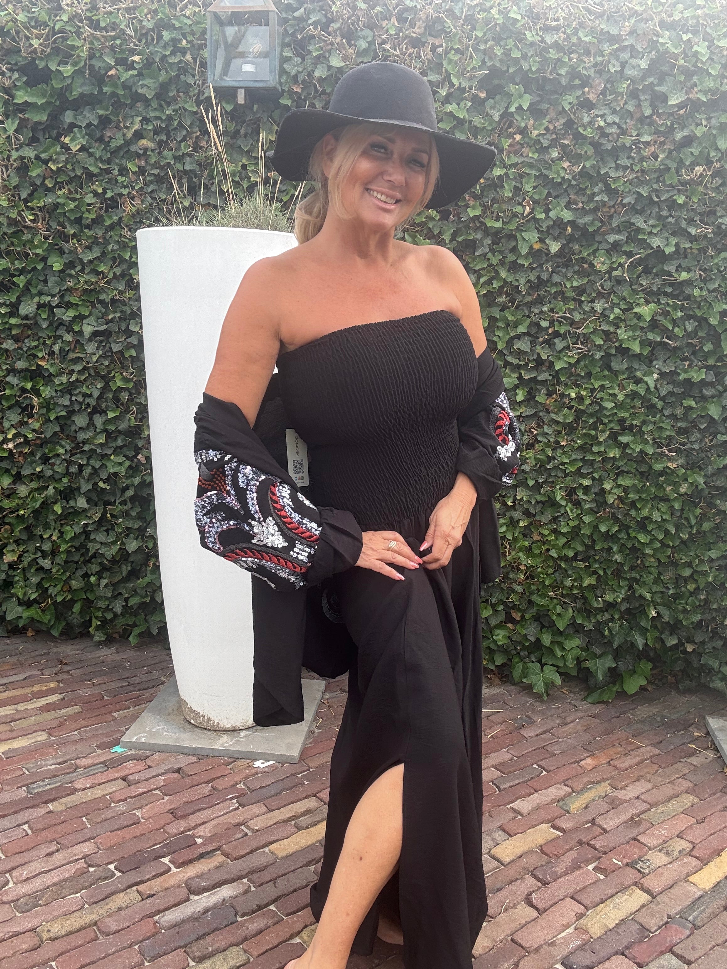 Strapless Dress Black