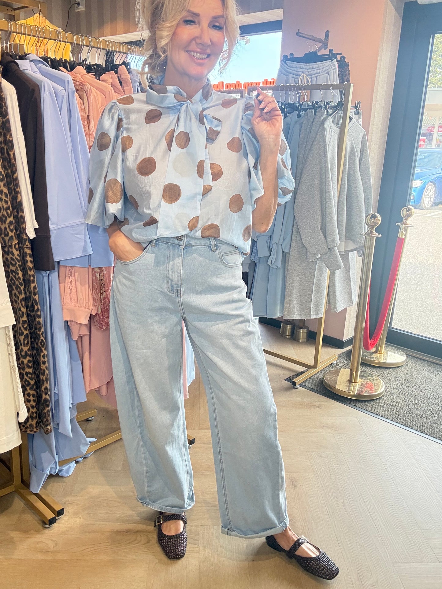 Barrel Jeans Bleach Forza