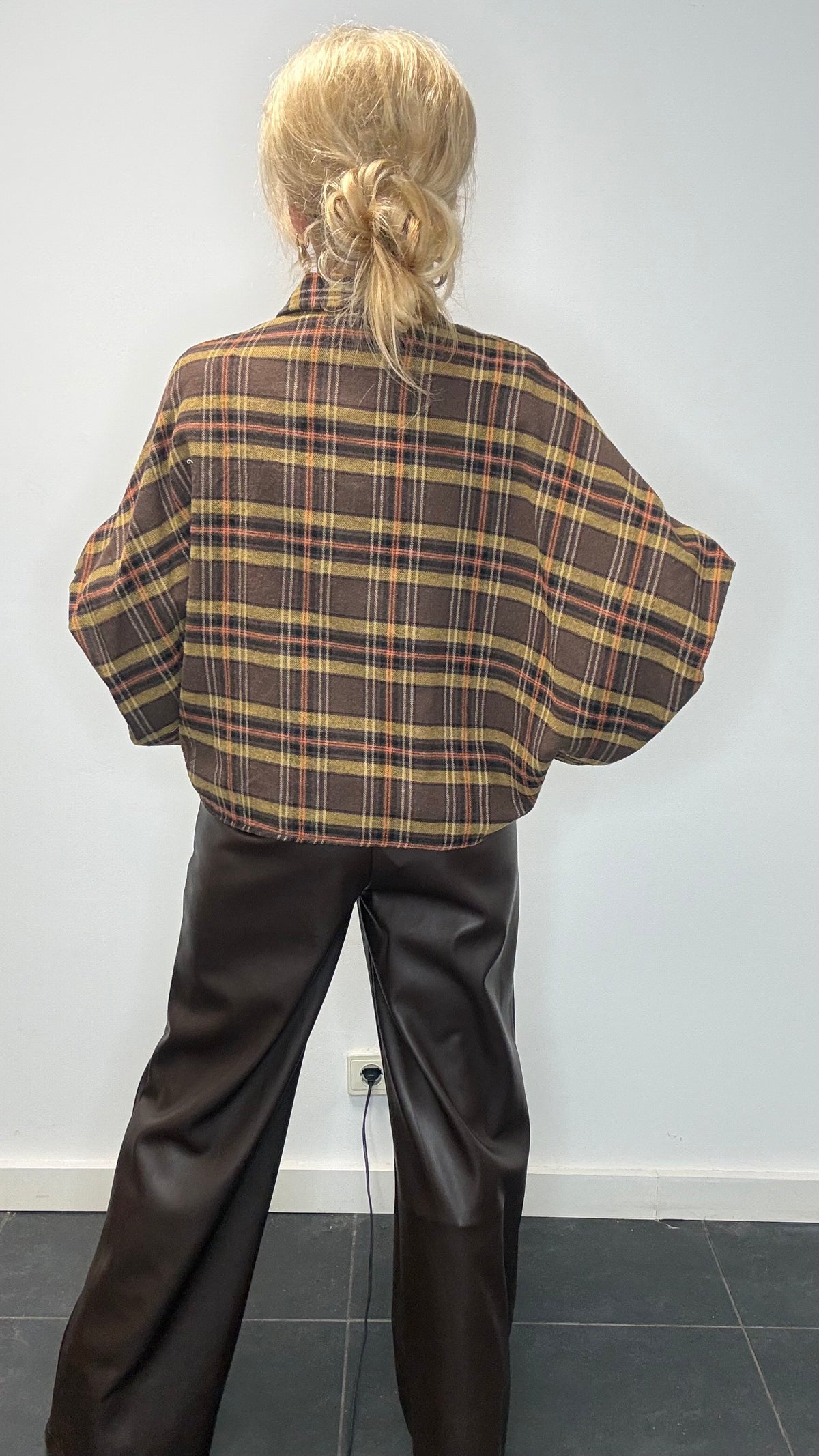 Blouse Emma bruin Camel Briek