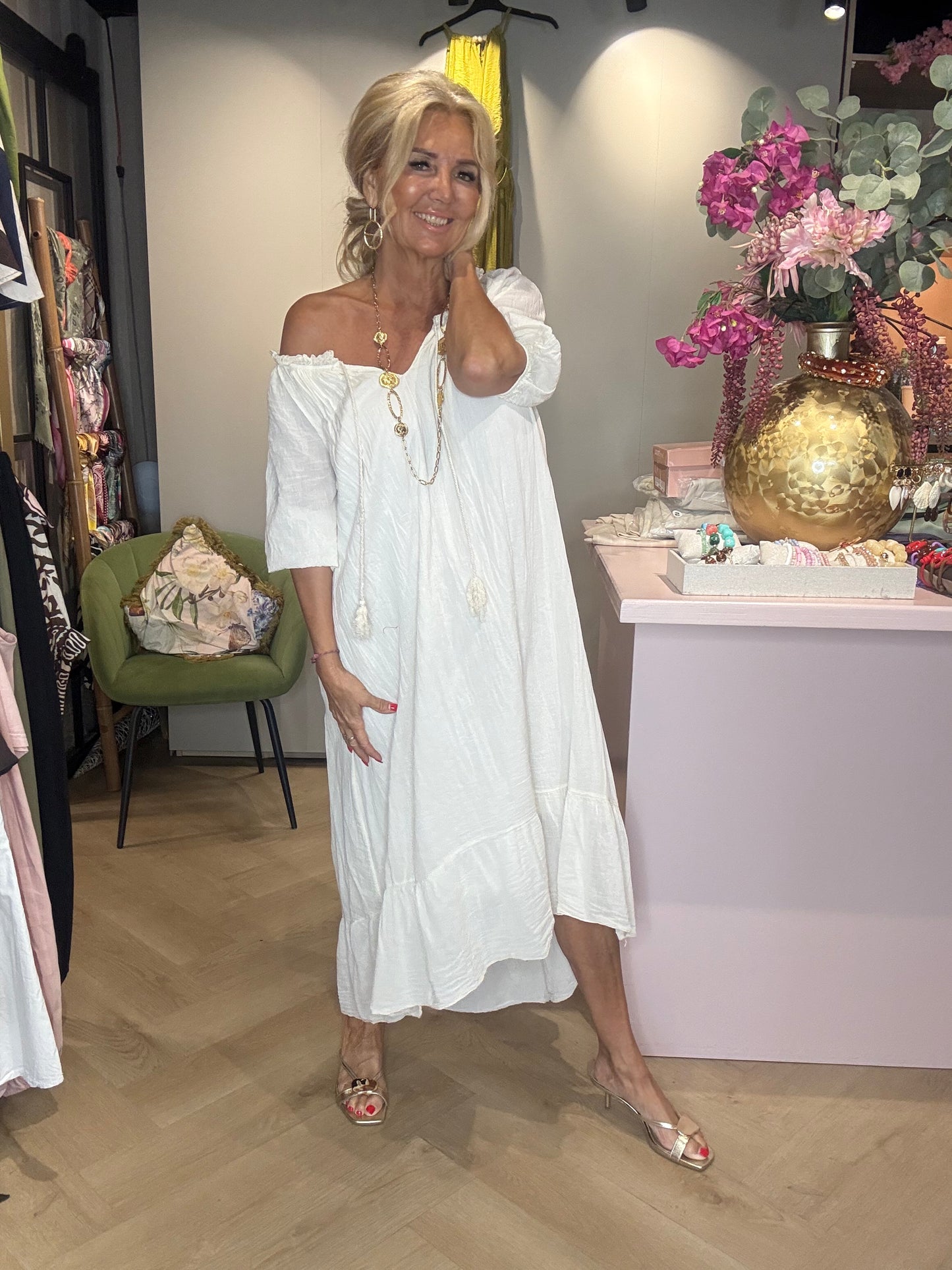 Jurk Mika Off White