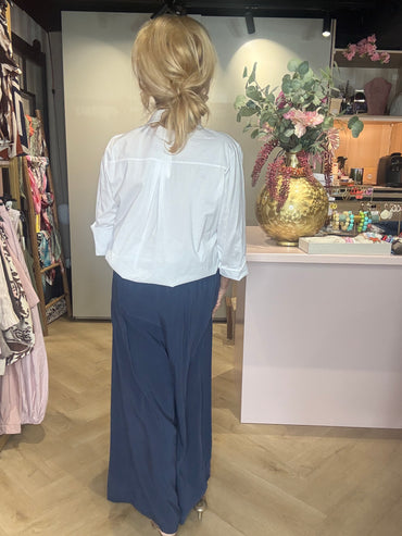 Basis blouse wit