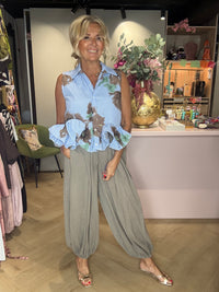 Broek harem Taupe