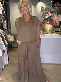 Bluse Emily Camel Ballon
