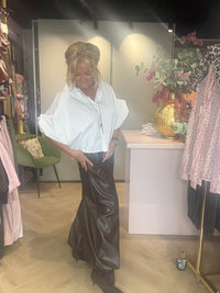 Broek ballon Puh donker bruin