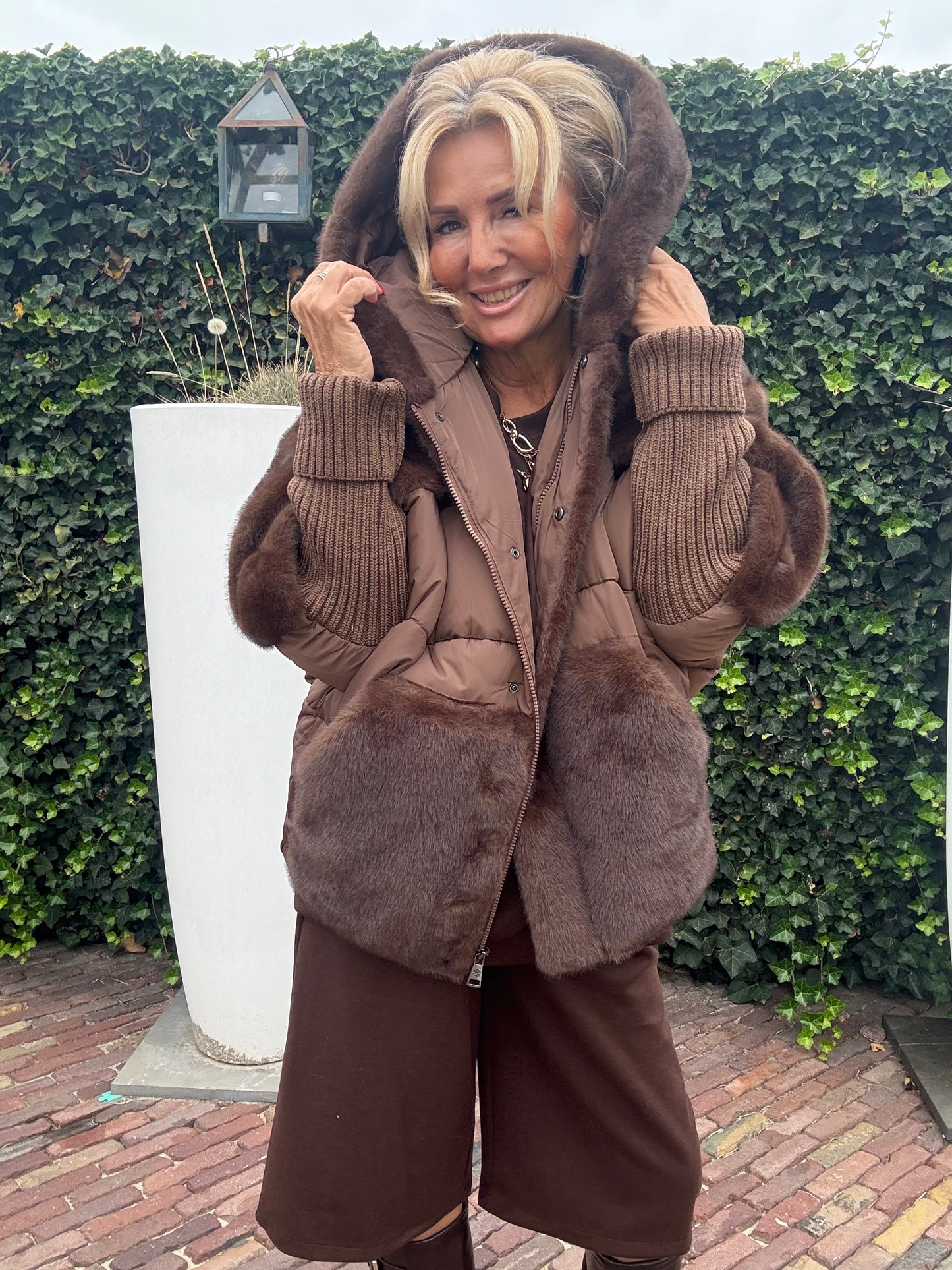 Jas Chic Fur Brown 🤎