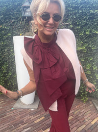 Broek Flared Triple Nine BR2301 Burgundy