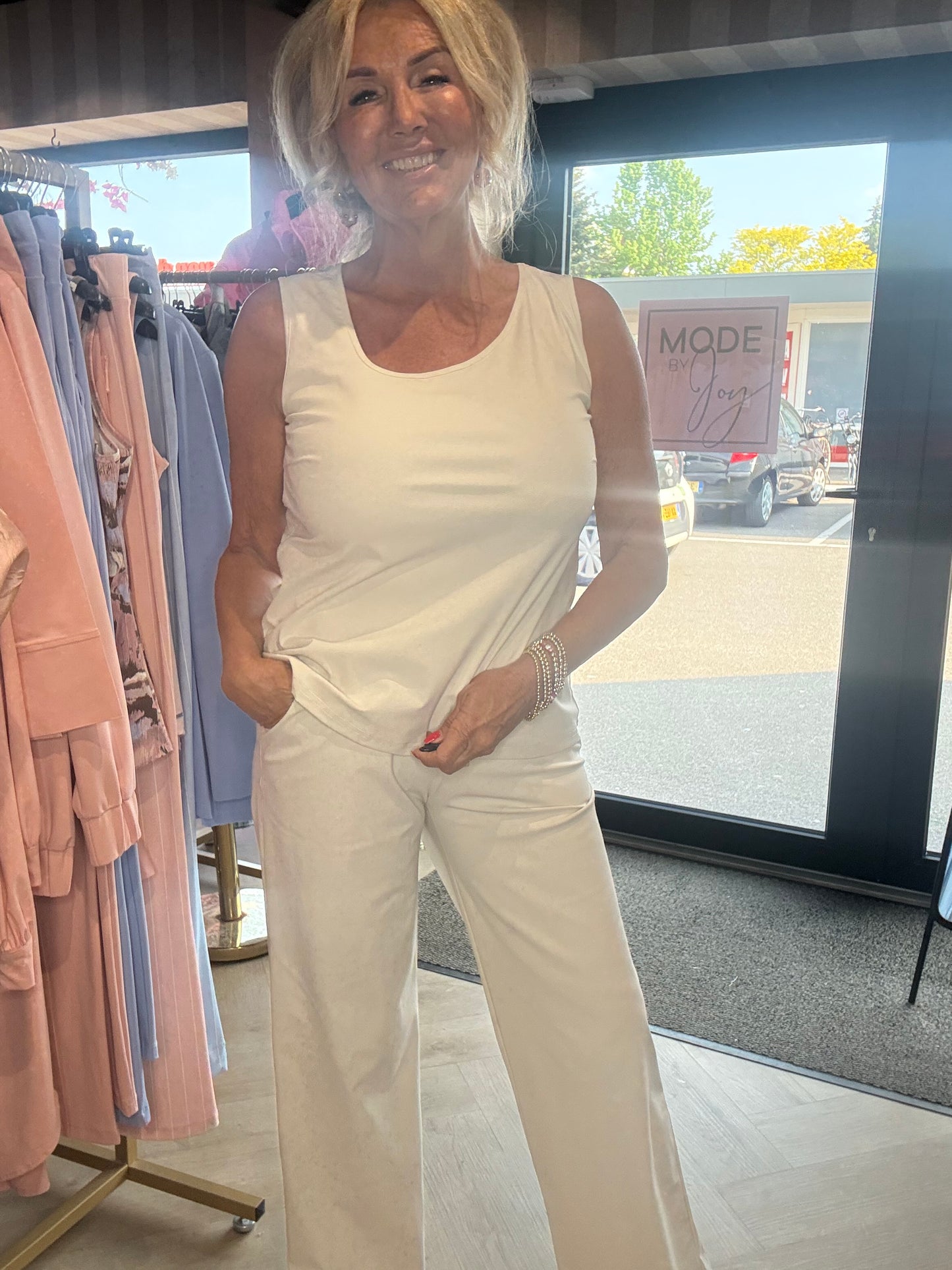 Hempy Top Square Neck Sæt TP6943