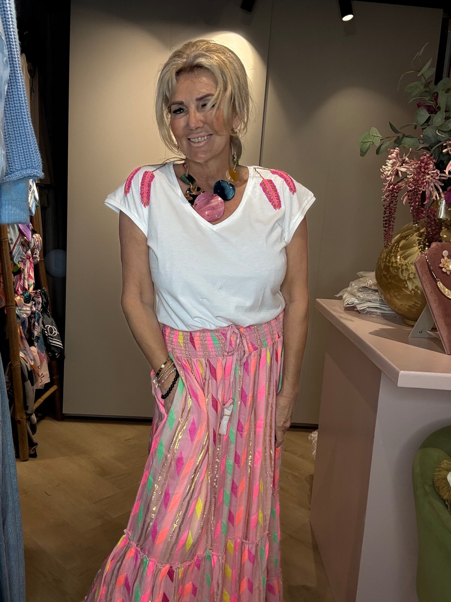 Rok Boho Pink