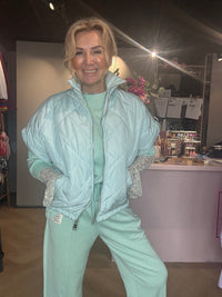 Bodywarmer Mint Groen