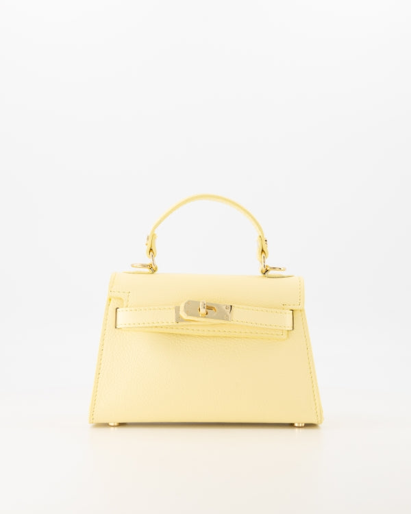Handtas Grace Grain Butter Yellow T0715