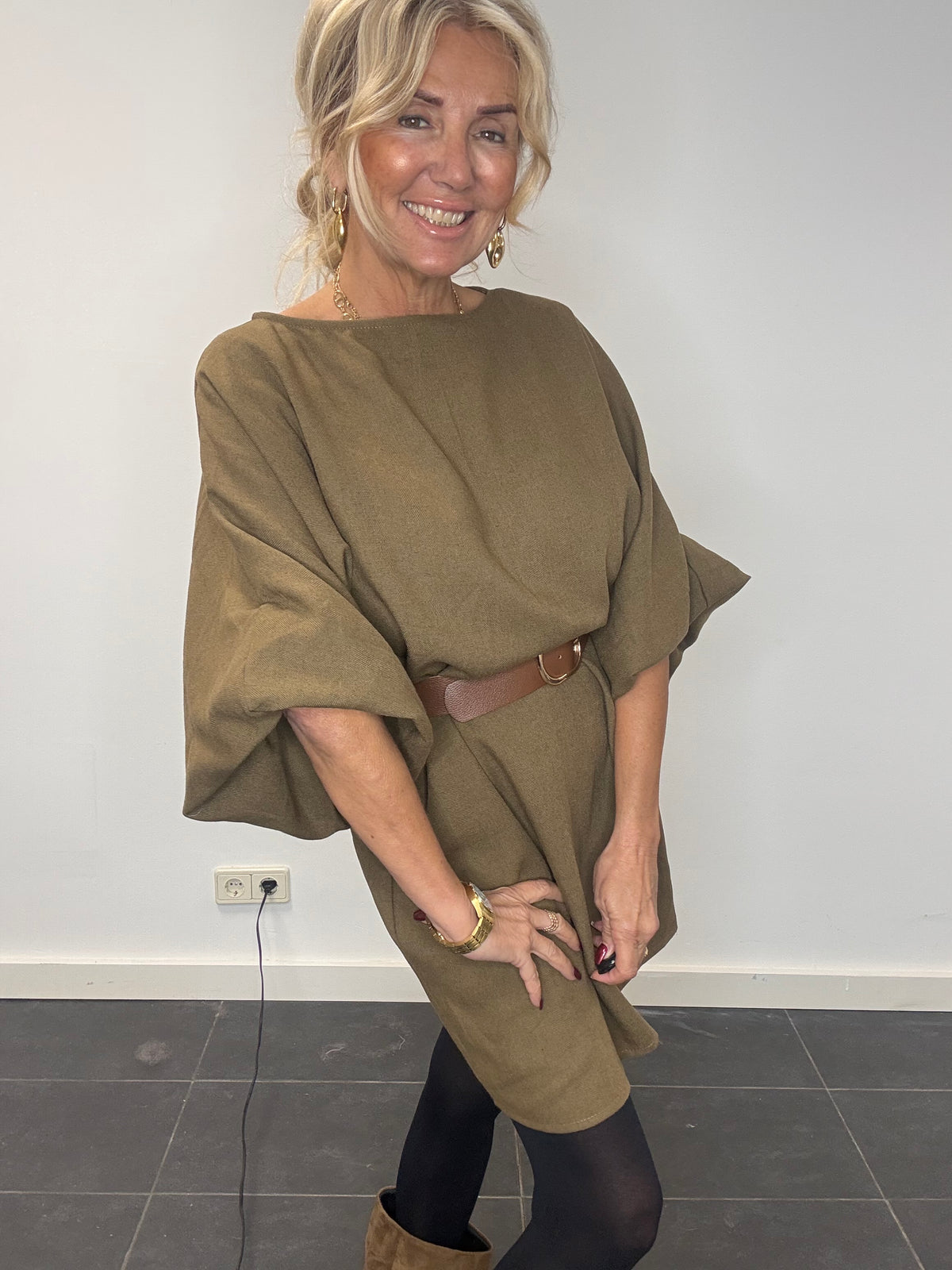 Robe / Tunique Camel Sophie