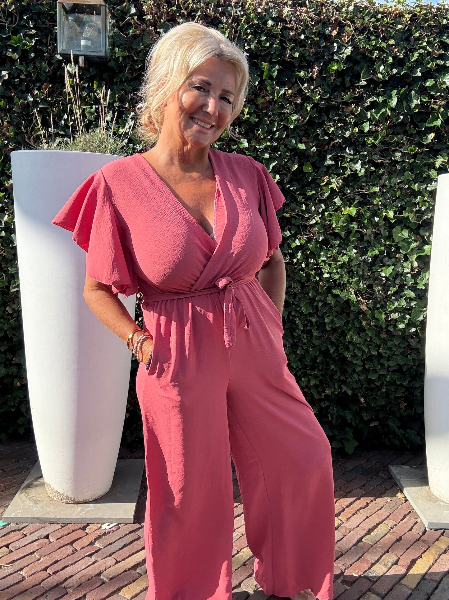 Jumpsuit Summer Flow new pink