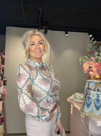 Top transparant Boho