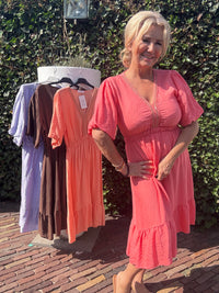 DressSoleil Coral midi🌺