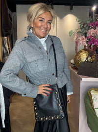 Jasje Kort Model Grijs