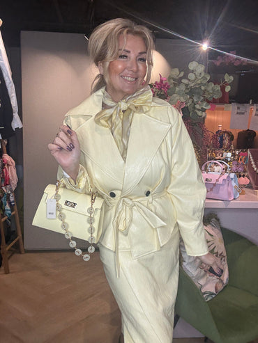 Tas Grace Zacht Geel