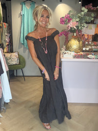 Dress Lina chocolate brown